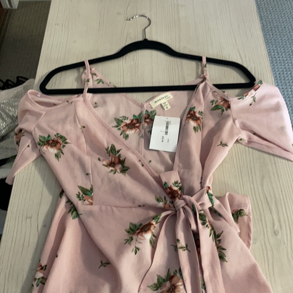 Pink floral top